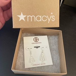 Giani Bernini silver pendent earrings